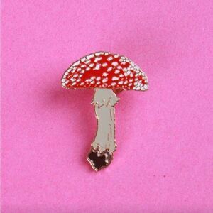 Mushroom Enamel Pin M1444